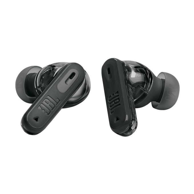 JBL Tune Beam 2 Ghost Edition - Ghost Black - True Wireless Noise Cancelling Earbuds - Detailshot 4 image number null